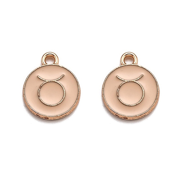 PandaHall Alloy Enamel Pendants, Flat Round with Constellation/Zodiac Sign, Golden, Taurus, 15x12x2mm, Hole: 1.5mm Alloy+Enamel Taurus
PandaHall Alloy Enamel Pendants, Flat Round with Constellation/Zodiac Sign, Golden, Taurus, 15x12x2mm, Hole: 1.5mm Alloy+Enamel Taurus