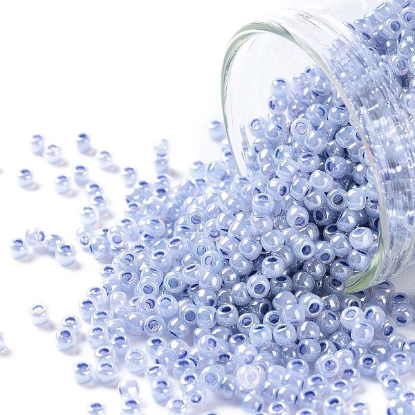 PandaHall TOHO Round Seed Beads, Japanese Seed Beads, (921) Ceylon Virginia Bluebell, 11/0, 2.2mm, Hole: 0.8mm, about 1111pcs/bottle..., Blue
PandaHall TOHO Round Seed Beads, Japanese Seed Beads, (921) Ceylon Virginia Bluebell, 11/0, 2.2mm, Hole: 0.8mm, about 1111pcs/bottle..., Blue
