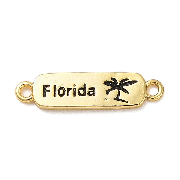 PandaHall Beach Theme Rack Plating Brass Rectangle Connector Charms, Word Florida Links, Long-Lasting Plated, Cadmium Free & Lead Free, Real..., Black
PandaHall Beach Theme Rack Plating Brass Rectangle Connector Charms, Word Florida Links, Long-Lasting Plated, Cadmium Free & Lead Free, Real..., Black