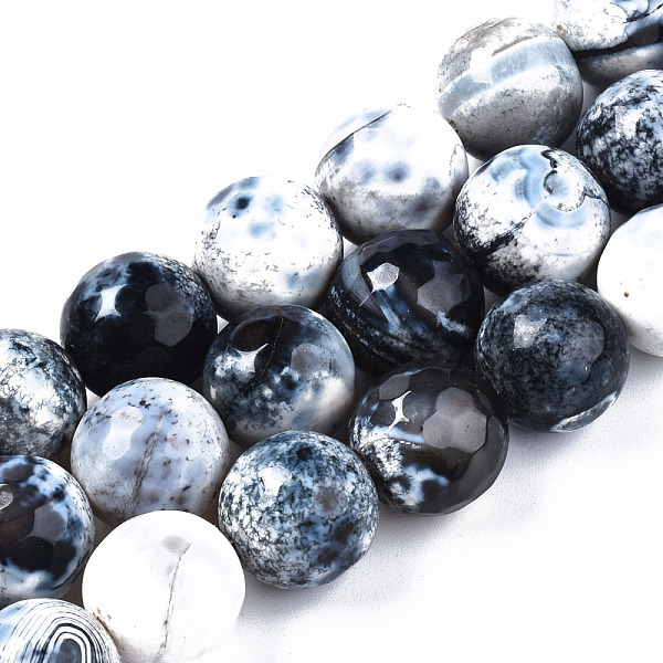 PandaHall Natural Fire Crackle Agate Beads Strands, Dyed, Round, Faceted, Prussian Blue, 13~14mm, Hole: 1.6mm, about 28~29pcs/strand...
PandaHall Natural Fire Crackle Agate Beads Strands, Dyed, Round, Faceted, Prussian Blue, 13~14mm, Hole: 1.6mm, about 28~29pcs/strand...