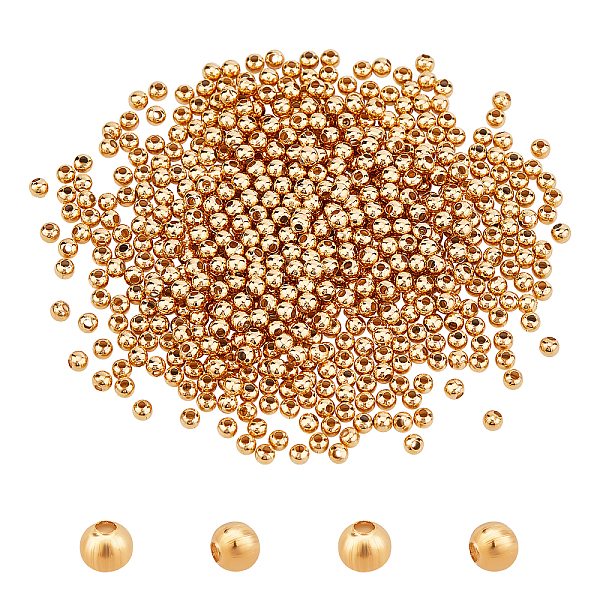 PandaHall Unicraftale 304 Stainless Steel Beads, Hollow Round, Golden, 3x3mm, Hole: 1mm, about 500pcs/bag, 1bag/box 304 Stainless Steel...
PandaHall Unicraftale 304 Stainless Steel Beads, Hollow Round, Golden, 3x3mm, Hole: 1mm, about 500pcs/bag, 1bag/box 304 Stainless Steel...