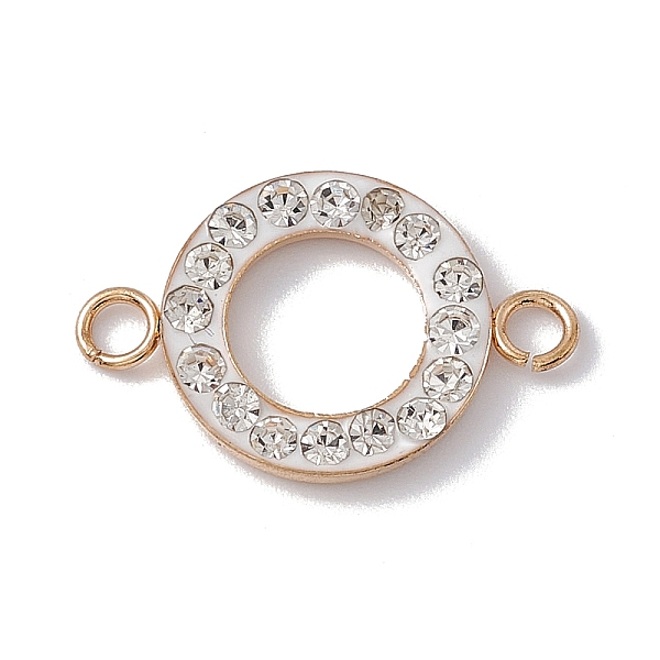 PandaHall Polymer Clay Crystal Rhinestone Connector Charms, with 304 Stainless Steel Findings, Flat Round, Golden, 13x20x2mm, Hole: 2mm..., Clear
PandaHall Polymer Clay Crystal Rhinestone Connector Charms, with 304 Stainless Steel Findings, Flat Round, Golden, 13x20x2mm, Hole: 2mm..., Clear