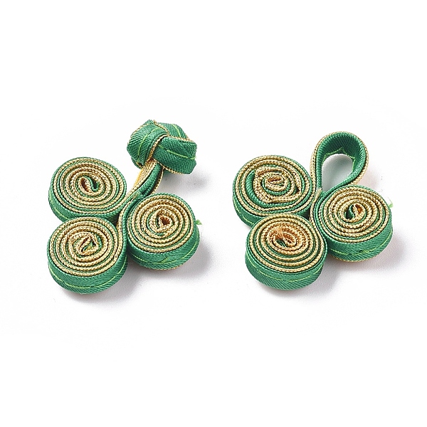 PandaHall Handmade Chinese Frogs Knots Buttons Sets, Polyester Button, Medium Sea Green, 25~28.5x57~65x9~14.4mm Polyester Others Green
PandaHall Handmade Chinese Frogs Knots Buttons Sets, Polyester Button, Medium Sea Green, 25~28.5x57~65x9~14.4mm Polyester Others Green