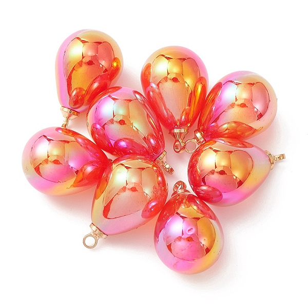 PandaHall 8Pcs UV Plating Acrylic Pendants, with Light Gold Tone Brass Findings, Teardrop Charm, Red, 19.5x12mm, Hole: 1.6mm Acrylic...
PandaHall 8Pcs UV Plating Acrylic Pendants, with Light Gold Tone Brass Findings, Teardrop Charm, Red, 19.5x12mm, Hole: 1.6mm Acrylic...