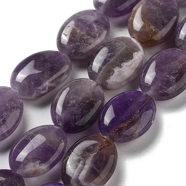 PandaHall Natural Amethyst Beads Strands, Flat Oval, 18~18.5x13~13.5x6~6.5mm, Hole: 1.2mm, about 11pcs/strand, 7.76 inch(19.7cm) Amethyst...
PandaHall Natural Amethyst Beads Strands, Flat Oval, 18~18.5x13~13.5x6~6.5mm, Hole: 1.2mm, about 11pcs/strand, 7.76 inch(19.7cm) Amethyst...
