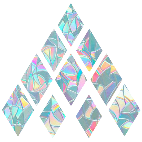 PandaHall Rainbow Prism Paster, Window Sticker Decorations, Rhombus, Colorful, 15x9cm, 18x11cm, 10pcs/set Plastic Rhombus
PandaHall Rainbow Prism Paster, Window Sticker Decorations, Rhombus, Colorful, 15x9cm, 18x11cm, 10pcs/set Plastic Rhombus