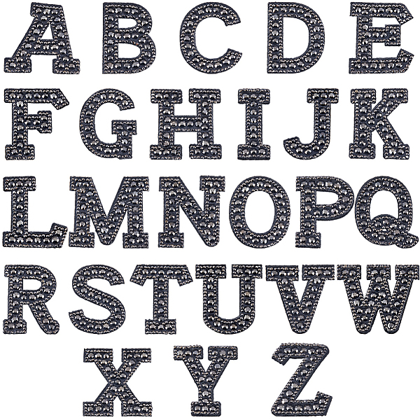 PandaHall GORGECRAFT 26Pcs Glitter Alphabet Patches Black Rhinestone Iron On Patch A-Z Sew On Patches Bling Letter Applique Alphabet...
PandaHall GORGECRAFT 26Pcs Glitter Alphabet Patches Black Rhinestone Iron On Patch A-Z Sew On Patches Bling Letter Applique Alphabet...