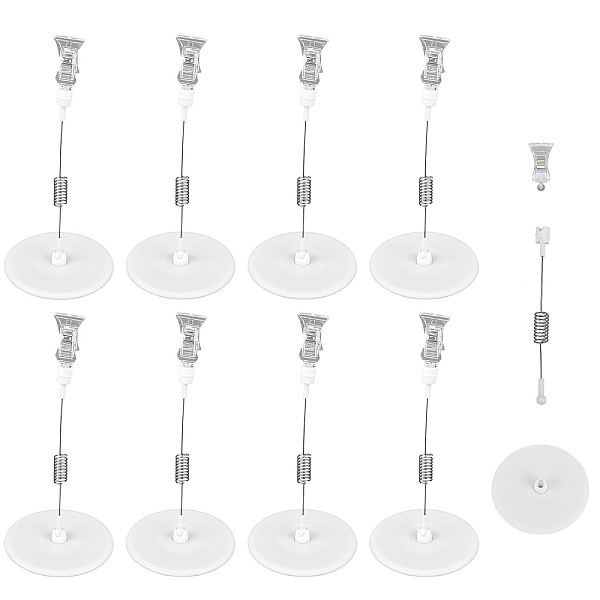 PandaHall Plastic Merchandise Sign Clip, Rotatable Price Display Holders Tag Clip, White, 8.5x18cm, Clip: 3.5x1.5x1.5cm Plastic White
PandaHall Plastic Merchandise Sign Clip, Rotatable Price Display Holders Tag Clip, White, 8.5x18cm, Clip: 3.5x1.5x1.5cm Plastic White