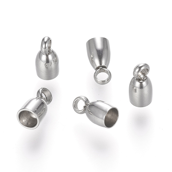PandaHall 201 Stainless Steel Cord Ends, End Caps, Half Oval, Stainless Steel Color, 8x4mm, Hole: 2mm, Inner Diameter: 3mm 201 Stainless...
PandaHall 201 Stainless Steel Cord Ends, End Caps, Half Oval, Stainless Steel Color, 8x4mm, Hole: 2mm, Inner Diameter: 3mm 201 Stainless...