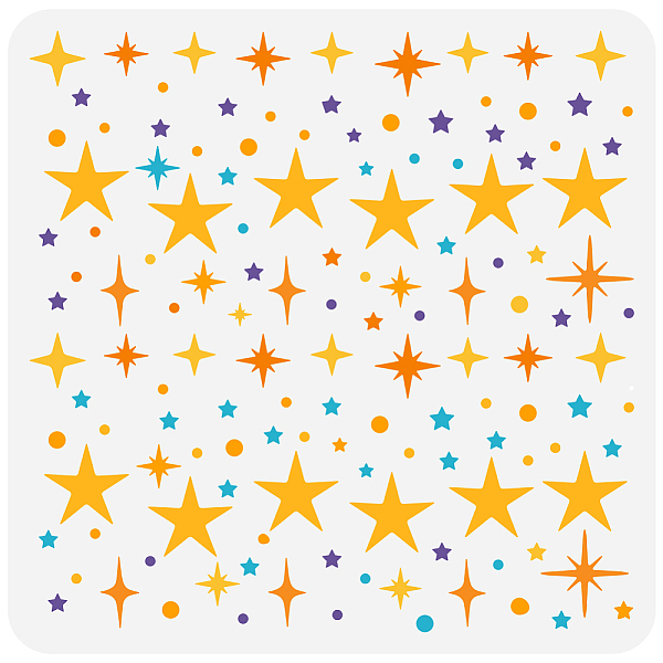 PandaHall PET Hollow Out Drawing Painting Stencils, for DIY Scrapbook, Photo Album, Star, 30x30cm Plastic Star
PandaHall PET Hollow Out Drawing Painting Stencils, for DIY Scrapbook, Photo Album, Star, 30x30cm Plastic Star