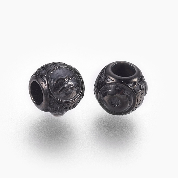 PandaHall 316 Surgical Stainless Steel European Beads, Large Hole Beads, Rondelle, Aquarius, Gunmetal, 10x9mm, Hole: 4mm 316 Surgical...
PandaHall 316 Surgical Stainless Steel European Beads, Large Hole Beads, Rondelle, Aquarius, Gunmetal, 10x9mm, Hole: 4mm 316 Surgical...