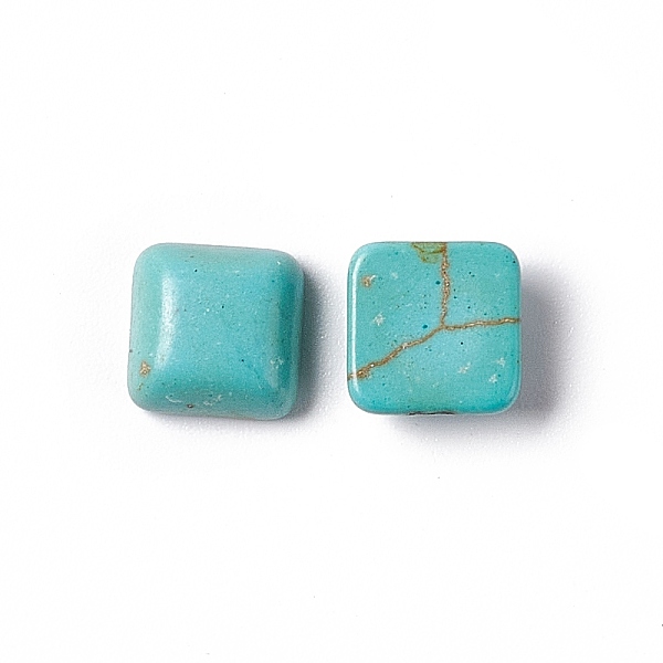 PandaHall Craft Findings Dyed Synthetic Turquoise Gemstone Flat Back Cabochons, Square, Dark Cyan, 8x8x4mm Synthetic Turquoise Square Cyan
PandaHall Craft Findings Dyed Synthetic Turquoise Gemstone Flat Back Cabochons, Square, Dark Cyan, 8x8x4mm Synthetic Turquoise Square Cyan