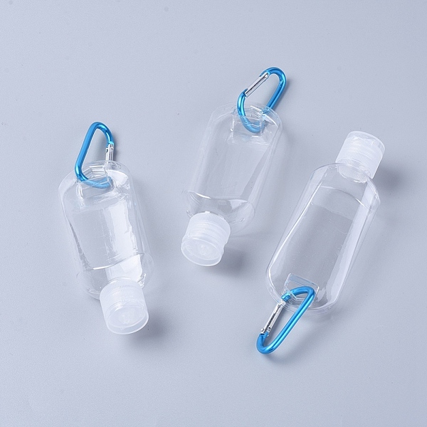 PandaHall 50ml PETG Plastic Keychain Bottles, Refillable Hand Sanitizer Bottles, Empty Alcohol Bottles, Clear, 11.4x4.25x3.1.5cm, Capacity...
PandaHall 50ml PETG Plastic Keychain Bottles, Refillable Hand Sanitizer Bottles, Empty Alcohol Bottles, Clear, 11.4x4.25x3.1.5cm, Capacity...