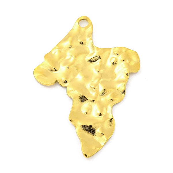 PandaHall Ion Plating(IP) 304 Stainless Steel Pendants, Textured, Irregular Geometry Charms, Real 18K Gold Plated, 42x29x2mm, Hole: 2mm 304...
PandaHall Ion Plating(IP) 304 Stainless Steel Pendants, Textured, Irregular Geometry Charms, Real 18K Gold Plated, 42x29x2mm, Hole: 2mm 304...