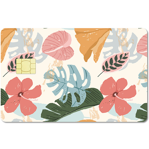 PandaHall PVC Plastic Waterproof Card Stickers, Self-adhesion Card Skin for Bank Card Decor, Rectangle, Flower, 186.3x137.3mm Plastic Flower
PandaHall PVC Plastic Waterproof Card Stickers, Self-adhesion Card Skin for Bank Card Decor, Rectangle, Flower, 186.3x137.3mm Plastic Flower