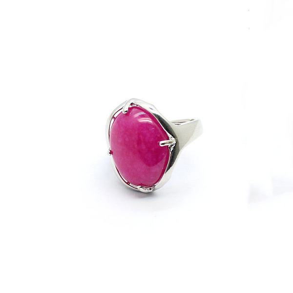 PandaHall Oval Dyed Natural Agate Adjustable Ring, Platinum Alloy Jewelry for Women, Inner Diameter: 18mm Natural Agate Oval
PandaHall Oval Dyed Natural Agate Adjustable Ring, Platinum Alloy Jewelry for Women, Inner Diameter: 18mm Natural Agate Oval