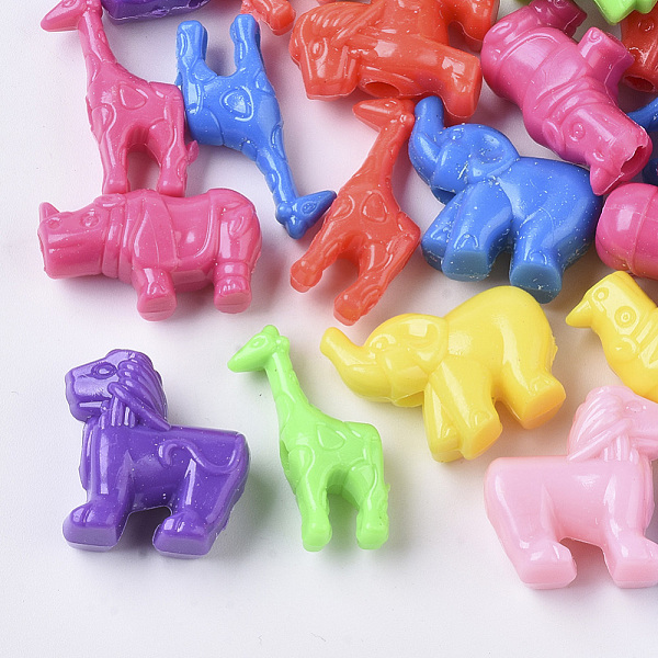 PandaHall Polystyrene(PS) Plastic Beads, Mixed Animal Shape, Mixed Color, 14~27x14~25x8~11mm, Hole: 3.5~4mm Plastic Other Animal Multicolor
PandaHall Polystyrene(PS) Plastic Beads, Mixed Animal Shape, Mixed Color, 14~27x14~25x8~11mm, Hole: 3.5~4mm Plastic Other Animal Multicolor