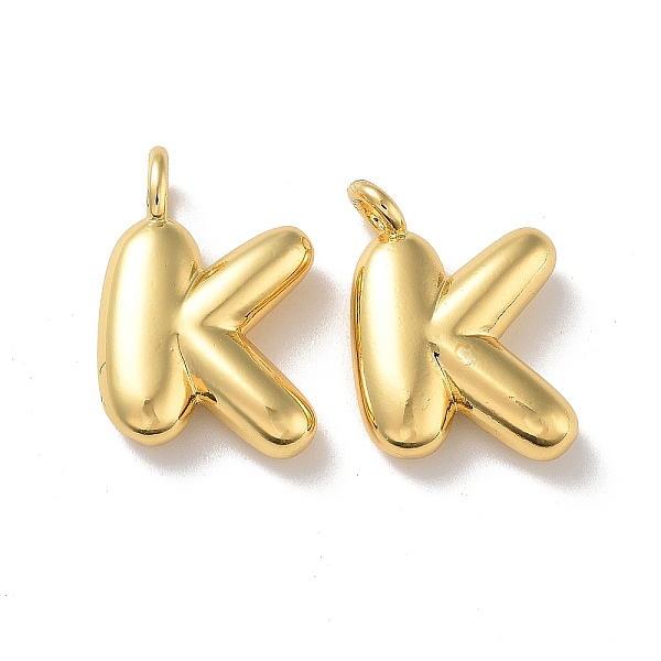 PandaHall Brass Pendants, Real 18K Gold Plated, Letter K, 19x13.5x4.7mm, Hole: 3.2mm Brass Letter K
PandaHall Brass Pendants, Real 18K Gold Plated, Letter K, 19x13.5x4.7mm, Hole: 3.2mm Brass Letter K