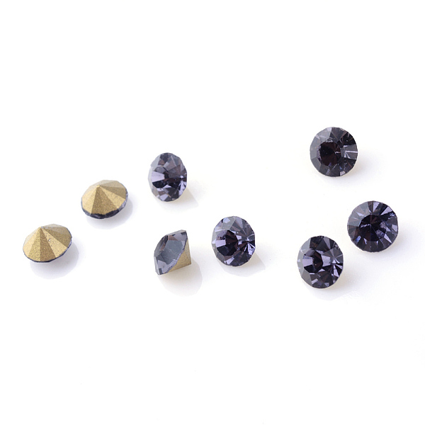 PandaHall Glass Pointed Back Rhinestone, Back Plated, Diamond, Violet, 4.0~4.2mm, about 144pcs/gross Glass Rhinestone Diamond Purple
PandaHall Glass Pointed Back Rhinestone, Back Plated, Diamond, Violet, 4.0~4.2mm, about 144pcs/gross Glass Rhinestone Diamond Purple