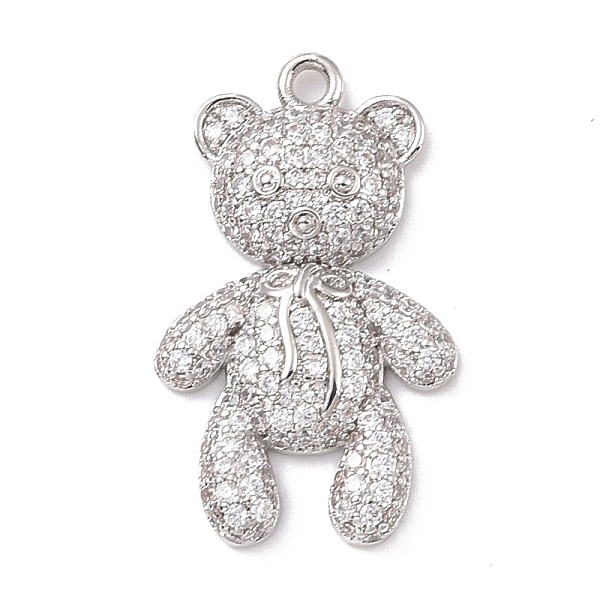 PandaHall Eco-friendly Brass Micro Pave Clear Cubic Zirconia Pendants, Cadmium Free & Lead Free, Long-Lasting Plated, Bear, Platinum...
PandaHall Eco-friendly Brass Micro Pave Clear Cubic Zirconia Pendants, Cadmium Free & Lead Free, Long-Lasting Plated, Bear, Platinum...