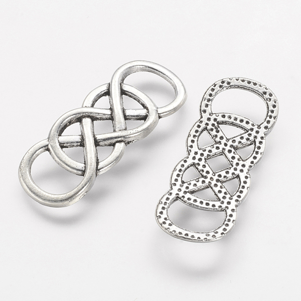 PandaHall Tibetan Style Alloy Links connectors, Cadmium Free & Nickel Free & Lead Free, Antique Silver, 32x12.5x2mm, Hole: 9x5mm Alloy...
PandaHall Tibetan Style Alloy Links connectors, Cadmium Free & Nickel Free & Lead Free, Antique Silver, 32x12.5x2mm, Hole: 9x5mm Alloy...