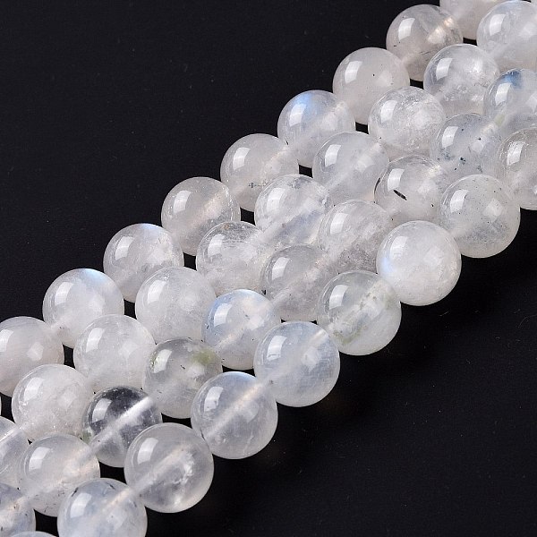 PandaHall Natural Rainbow Moonstone Beads Strands, Round, 10mm, Hole: 1mm, about 38pcs/strand, 15.67''(39.8cm) Rainbow Moonstone Round
PandaHall Natural Rainbow Moonstone Beads Strands, Round, 10mm, Hole: 1mm, about 38pcs/strand, 15.67''(39.8cm) Rainbow Moonstone Round