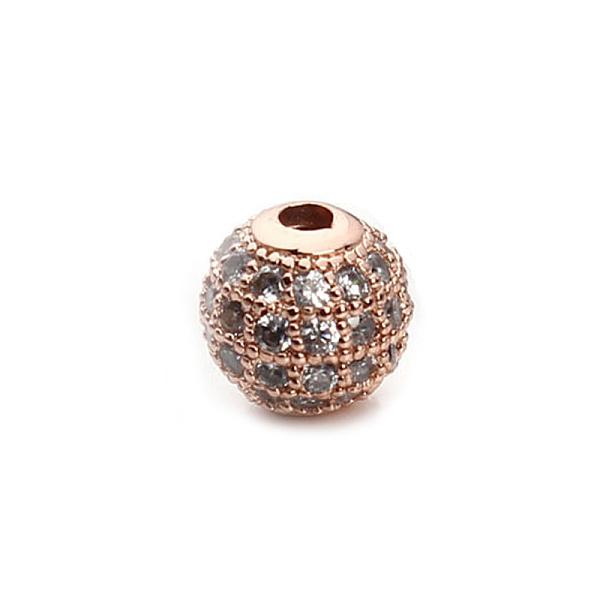 PandaHall CZ Brass Micro Pave Grade AAA Clear Color Cubic Zirconia Round Beads, Cadmium Free & Nickel Free & Lead Free, Rose Gold, 6mm, Hole...
PandaHall CZ Brass Micro Pave Grade AAA Clear Color Cubic Zirconia Round Beads, Cadmium Free & Nickel Free & Lead Free, Rose Gold, 6mm, Hole...