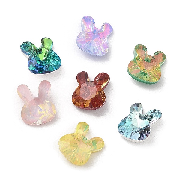 PandaHall Glass Rhinestone Cabochons, Pointed Back & Back Plated, Rabbit, Mixed Color, 12x10x5~5.5mm Glass Rhinestone Rabbit Multicolor
PandaHall Glass Rhinestone Cabochons, Pointed Back & Back Plated, Rabbit, Mixed Color, 12x10x5~5.5mm Glass Rhinestone Rabbit Multicolor