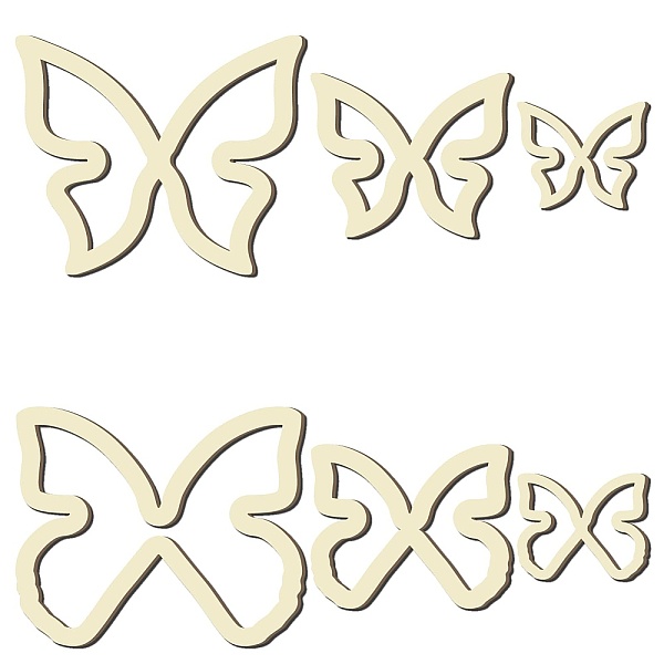 PandaHall 6Pcs 3 Style Wood Hoop Rings Macrame for DIY Craft Making, Home Wall Hanging Wreath Decoration, Butterfly, 88~198x106~237x3mm...
PandaHall 6Pcs 3 Style Wood Hoop Rings Macrame for DIY Craft Making, Home Wall Hanging Wreath Decoration, Butterfly, 88~198x106~237x3mm...