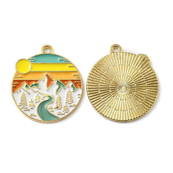 PandaHall Zinc Alloy Enamel Pendants, Golden, Mountain, 26.5x24x1mm, Hole: 1.6mm Alloy+Enamel Mountain
PandaHall Zinc Alloy Enamel Pendants, Golden, Mountain, 26.5x24x1mm, Hole: 1.6mm Alloy+Enamel Mountain