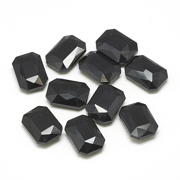 PandaHall Pointed Back Glass Rhinestone Cabochons, Faceted, Rectangle Octagon, Jet, 18x13x5mm Glass Rhinestone Octagon Black
PandaHall Pointed Back Glass Rhinestone Cabochons, Faceted, Rectangle Octagon, Jet, 18x13x5mm Glass Rhinestone Octagon Black