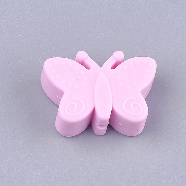 PandaHall Food Grade Eco-Friendly Silicone Focal Beads, Chewing Beads For Teethers, DIY Nursing Necklaces Making, Butterfly, Pearl Pink...
PandaHall Food Grade Eco-Friendly Silicone Focal Beads, Chewing Beads For Teethers, DIY Nursing Necklaces Making, Butterfly, Pearl Pink...