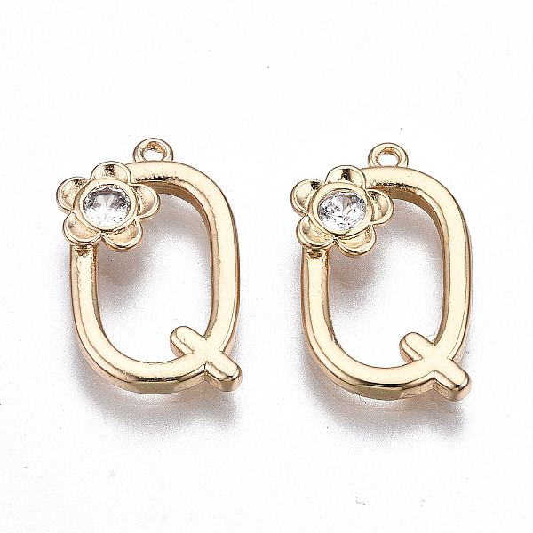 PandaHall Brass Pendants, with Rhinestones, Alphabet, Golden, Letter.Q, 18x11x2.5mm, Hole: 1mm Brass+Rhinestone Letter Q
PandaHall Brass Pendants, with Rhinestones, Alphabet, Golden, Letter.Q, 18x11x2.5mm, Hole: 1mm Brass+Rhinestone Letter Q