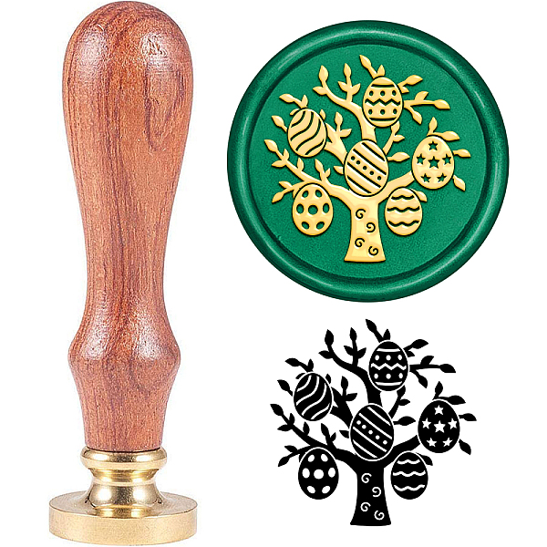 PandaHall Brass Wax Seal Stamp with Handle, for DIY Scrapbooking, Easter Theme Pattern, 3.5x1.18 inch(8.9x3cm) Brass Egg
PandaHall Brass Wax Seal Stamp with Handle, for DIY Scrapbooking, Easter Theme Pattern, 3.5x1.18 inch(8.9x3cm) Brass Egg