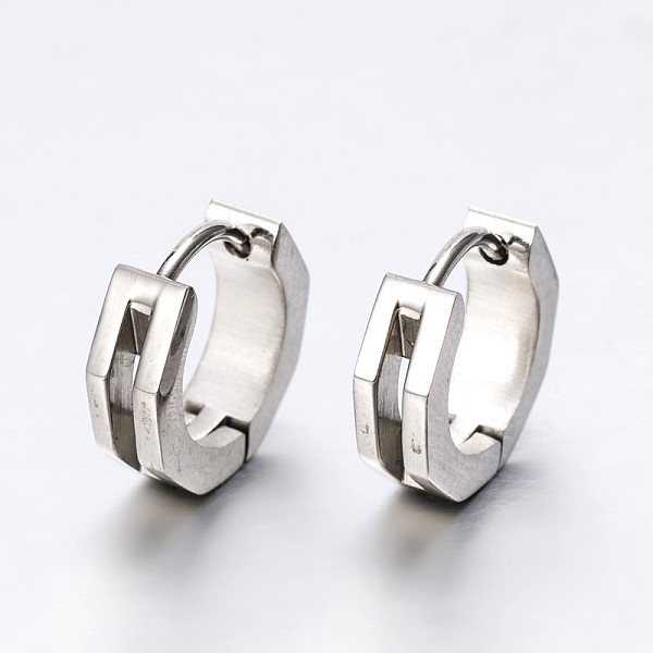 PandaHall Fashionista Must-Have Unisex 304 Stainless Steel Huggie Hoop Earrings, Hypoallergenic Earrings, Stainless Steel Color, 13x13x4mm...
PandaHall Fashionista Must-Have Unisex 304 Stainless Steel Huggie Hoop Earrings, Hypoallergenic Earrings, Stainless Steel Color, 13x13x4mm...
