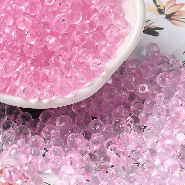 PandaHall Transparent Acrylic Beads, Round, Pearl Pink, 5.5x5x4mm, Hole: 1.2mm, about 8333pcs/set Acrylic Round
PandaHall Transparent Acrylic Beads, Round, Pearl Pink, 5.5x5x4mm, Hole: 1.2mm, about 8333pcs/set Acrylic Round