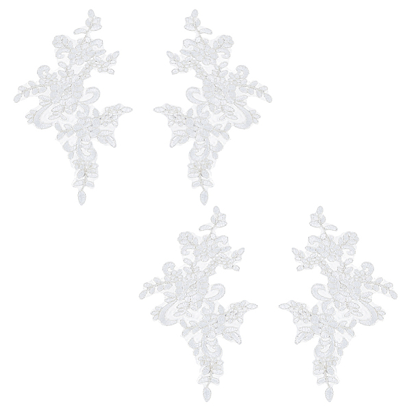 PandaHall Flower Polyester Computerized Embroidery Sew on Ornament Accessories, Ethnic Style Lace Embroidery Appliques, White, 235x145x1.5mm...
PandaHall Flower Polyester Computerized Embroidery Sew on Ornament Accessories, Ethnic Style Lace Embroidery Appliques, White, 235x145x1.5mm...