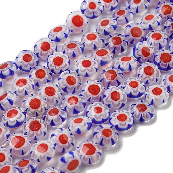 PandaHall Handmade Lampwork Beads Strands, Rondelle, FireBrick, 8x4mm, Hole: 0.7mm, about 52pcs/strand, 15.75''(40cm) Lampwork Rondelle Red
PandaHall Handmade Lampwork Beads Strands, Rondelle, FireBrick, 8x4mm, Hole: 0.7mm, about 52pcs/strand, 15.75''(40cm) Lampwork Rondelle Red