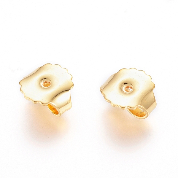 PandaHall 201 Stainless Steel Friction Ear Nuts, Golden, 8.5x9x4.5mm, Hole: 1mm 201 Stainless Steel
PandaHall 201 Stainless Steel Friction Ear Nuts, Golden, 8.5x9x4.5mm, Hole: 1mm 201 Stainless Steel