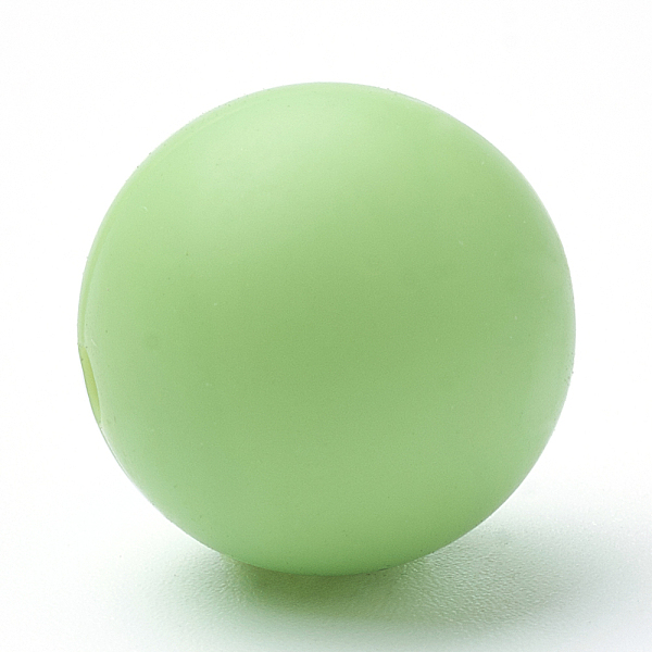 PandaHall Food Grade Eco-Friendly Silicone Beads, Round, Lawn Green, 8~10mm, Hole: 1~2mm Silicone Round Green
PandaHall Food Grade Eco-Friendly Silicone Beads, Round, Lawn Green, 8~10mm, Hole: 1~2mm Silicone Round Green