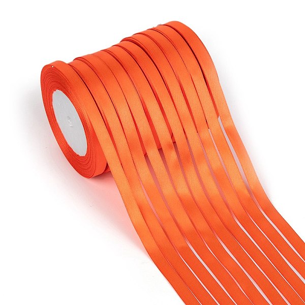 PandaHall Single Face Solid Color Satin Ribbon, for Gift Packaging, Party Decoration, Orange Red, 3/8 inch(9~10mm), about 25yards/roll...
PandaHall Single Face Solid Color Satin Ribbon, for Gift Packaging, Party Decoration, Orange Red, 3/8 inch(9~10mm), about 25yards/roll...