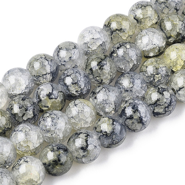 PandaHall Baking Painted Crackle Glass Bead Strands, Round, Pale Goldenrod, 8mm, Hole: 1.3~1.6mm, about 100pcs/strand, 31.4 inch Glass Round
PandaHall Baking Painted Crackle Glass Bead Strands, Round, Pale Goldenrod, 8mm, Hole: 1.3~1.6mm, about 100pcs/strand, 31.4 inch Glass Round