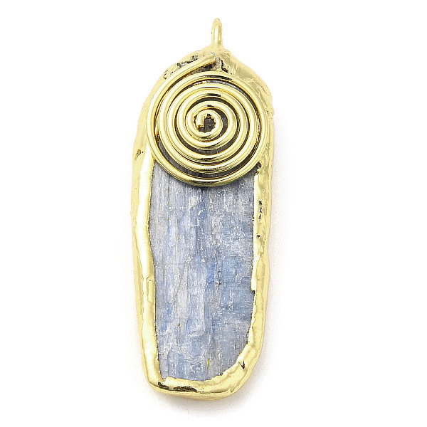 PandaHall Natural Kyanite/Cyanite/Disthene Quartz Pendants, Oval Charms, with Golden Plated Tin & Brass Findings, Cadmium Free & Lead Free...
PandaHall Natural Kyanite/Cyanite/Disthene Quartz Pendants, Oval Charms, with Golden Plated Tin & Brass Findings, Cadmium Free & Lead Free...