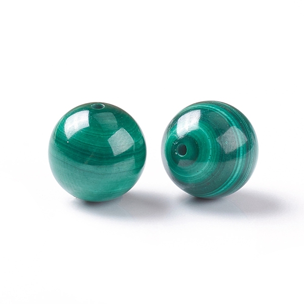 PandaHall Natural Malachite Beads, Half Drilled, Round, 10.5mm, Hole: 1.2mm Malachite Round
PandaHall Natural Malachite Beads, Half Drilled, Round, 10.5mm, Hole: 1.2mm Malachite Round