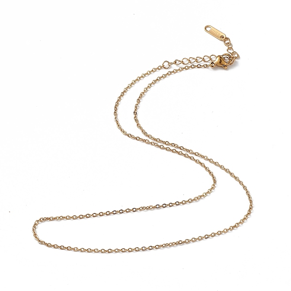 PandaHall Ion Plating(IP) 304 Stainless Steel Cable Chain Necklace for Men Women, Golden, 15.75 inch(40cm) 304 Stainless Steel
PandaHall Ion Plating(IP) 304 Stainless Steel Cable Chain Necklace for Men Women, Golden, 15.75 inch(40cm) 304 Stainless Steel