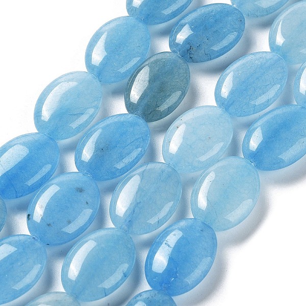 PandaHall Natural Quartz Beads Strands, Dyed, Flat Oval, 17.5~18x12.5~13x6mm, Hole: 1.2mm, about 22pcs/strand, 15.55''(39.5cm) Other Quartz...
PandaHall Natural Quartz Beads Strands, Dyed, Flat Oval, 17.5~18x12.5~13x6mm, Hole: 1.2mm, about 22pcs/strand, 15.55''(39.5cm) Other Quartz...