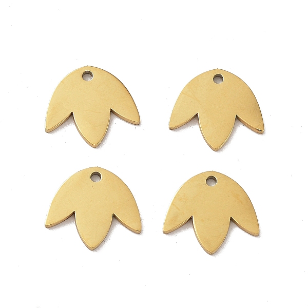 PandaHall 304 Stainless Steel Charms, Laser Cut, Leaf Charm, Golden, 9.5x11x1mm, Hole: 1mm 304 Stainless Steel Leaf
PandaHall 304 Stainless Steel Charms, Laser Cut, Leaf Charm, Golden, 9.5x11x1mm, Hole: 1mm 304 Stainless Steel Leaf