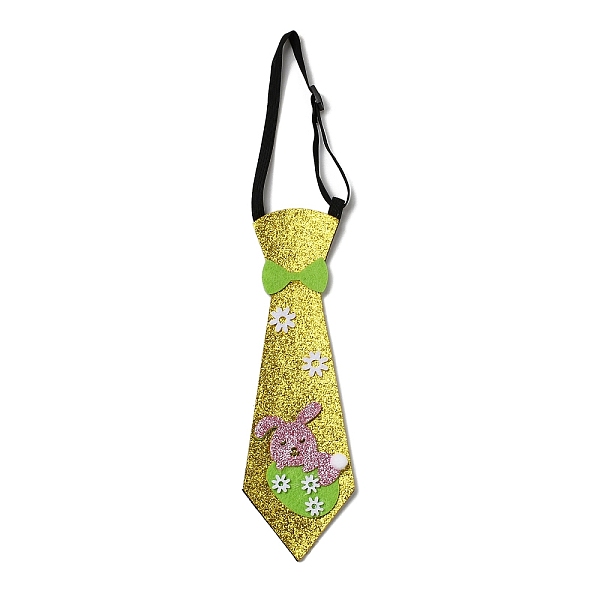 PandaHall Easter Theme Rabbit Egg Glitter Felt Necktie, Party Children Suit Neck Ties, for Boy, with Elastic Band, Yellow, Inner Diameter...
PandaHall Easter Theme Rabbit Egg Glitter Felt Necktie, Party Children Suit Neck Ties, for Boy, with Elastic Band, Yellow, Inner Diameter...
