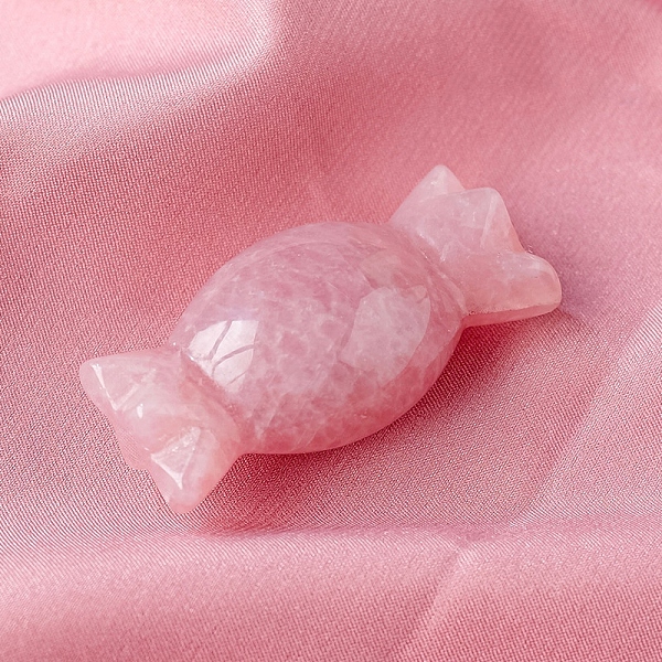 PandaHall Natural Rose Quartz Home Display Decorations, Reiki Energy Stone Figurine, Candy Shape, 50mm Rose Quartz Candy
PandaHall Natural Rose Quartz Home Display Decorations, Reiki Energy Stone Figurine, Candy Shape, 50mm Rose Quartz Candy