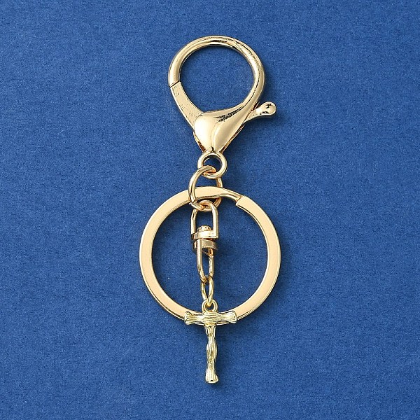 PandaHall Alloy Initial Letter Charm Keychains, with Alloy Clasp, Golden, Letter T, 8.5cm Alloy Letter T
PandaHall Alloy Initial Letter Charm Keychains, with Alloy Clasp, Golden, Letter T, 8.5cm Alloy Letter T